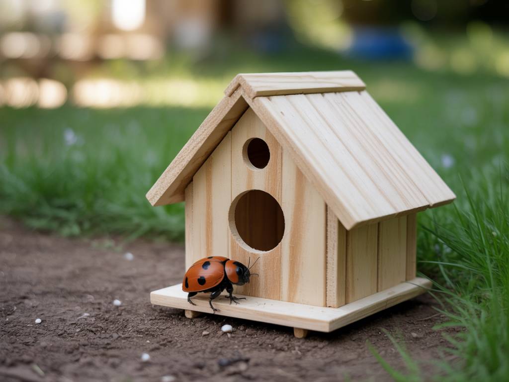 Abri pour coccinelle : pourquoi et comment installer une maison pour coccinelles dans votre jardin