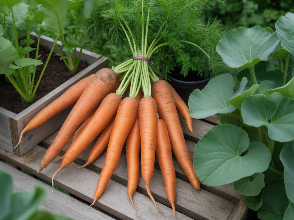 Association carotte potager : légumes compatibles et associations bénéfiques