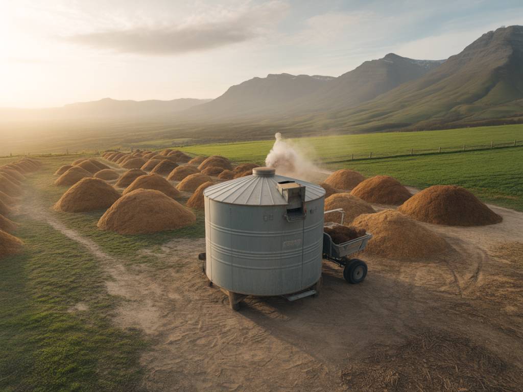 Fermentation entérique : impact sur le compost et la gestion des gaz
