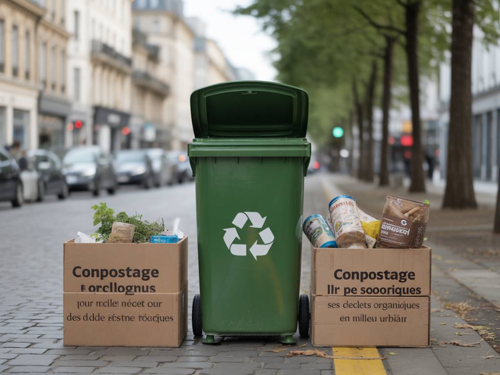 Compostage en ville : solutions écologiques pour recycler ses déchets organiques en milieu urbain