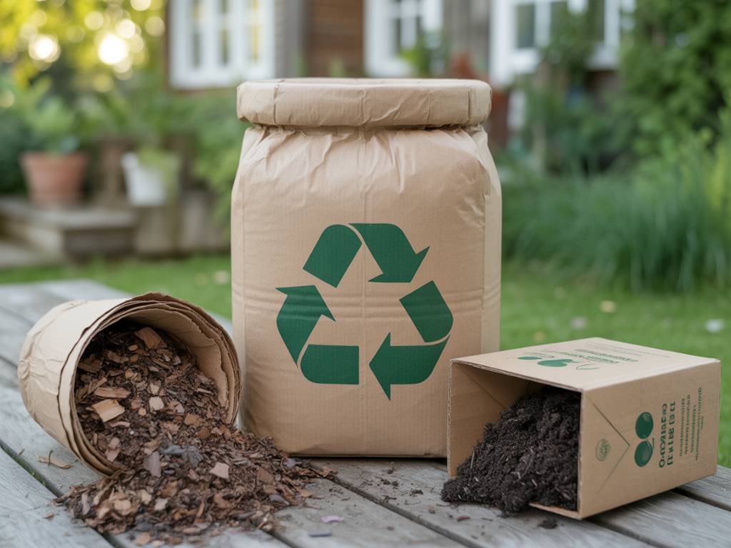 Compost de cartons bruns : comment utiliser le papier et le carton comme carbone sans polluer votre jardin
